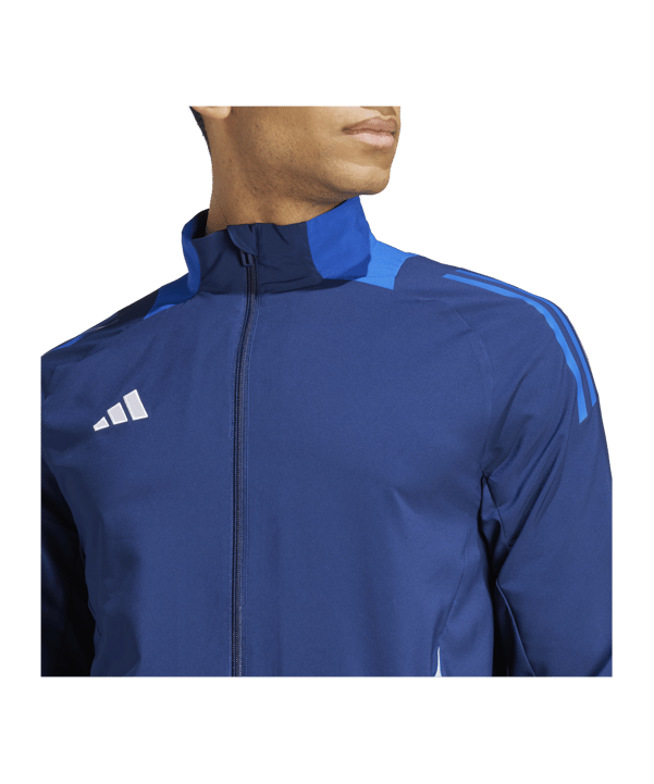 adidas Tiro 24 Competition Präsentationsjacke Dunkelblau - blau