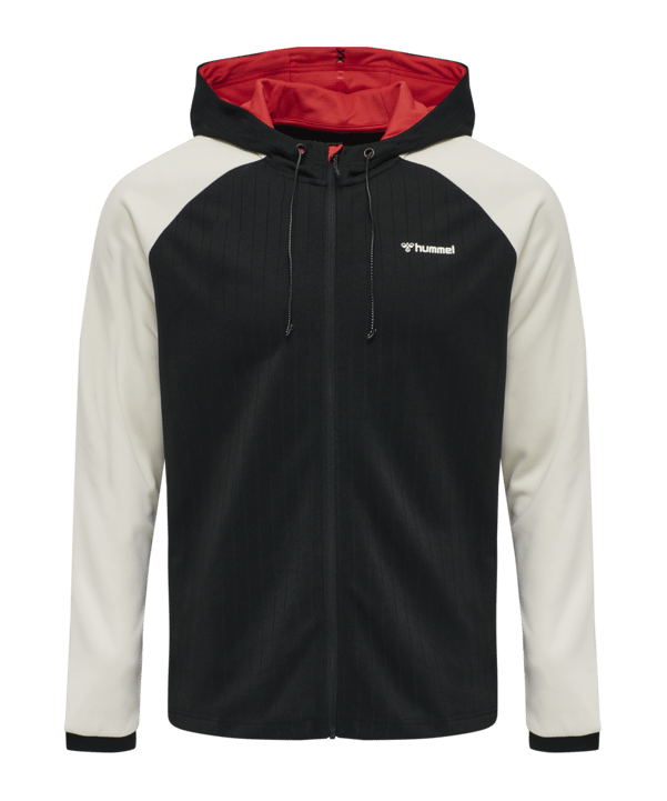 Hummel hmlPRO XK Kapuzenjacke Schwarz Beige F2353 - schwarz