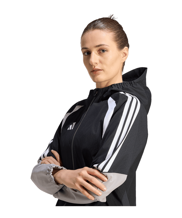 adidas Tiro 26 Competition Regenjacke Damen Schwarz - schwarz