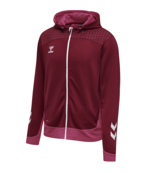 Hummel hmlLEAD Poly Trainingsjacke Rot F3584 - rot