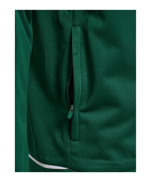 hummel Core 2.0 Track Zip Jacke Grün F6131 - gruen