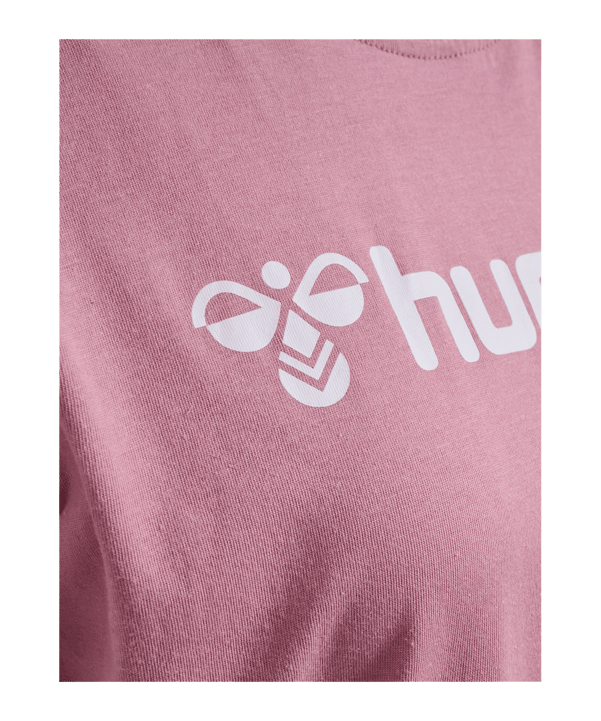Hummel Mover Cotton T-Shirt Damen Lila F3325 - lila