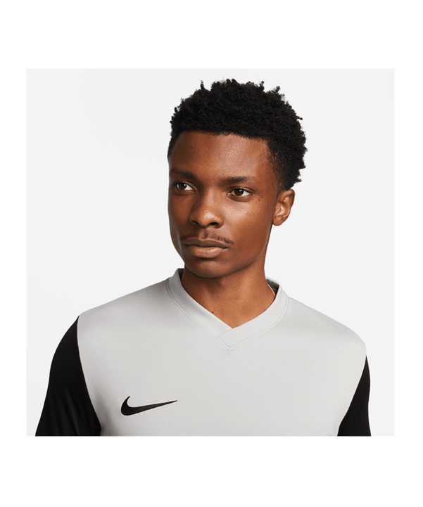 Nike Tiempo Premier II Trikot Grau Schwarz F052 - grau