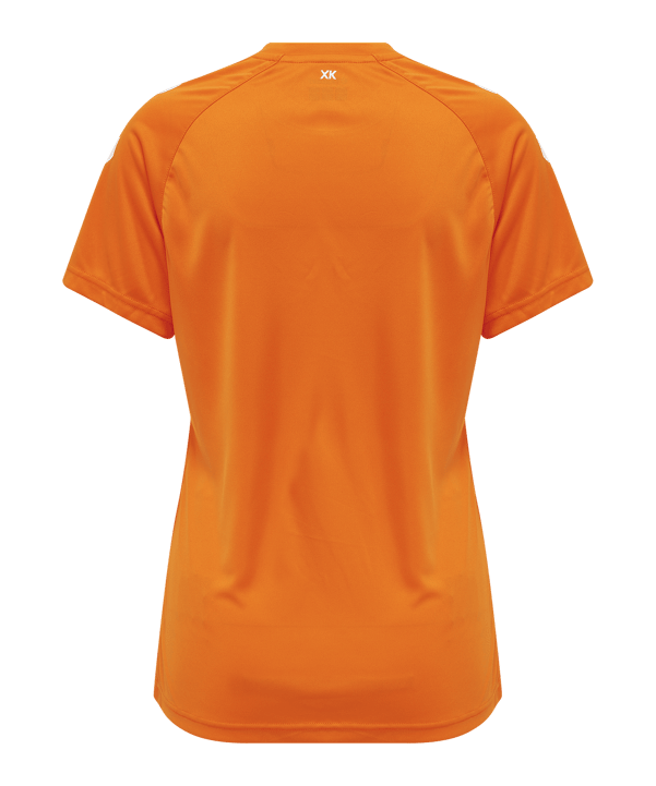 Hummel hmlCORE XK Poly T-Shirt Damen Orange F5190 - orange