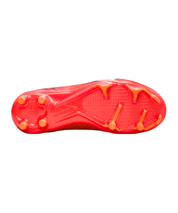 Nike Jr Air Zoom Mercurial Vapor XV Academy FG/MG Dream Speed 7 Kids Rot Weiss Orange F600 - rot