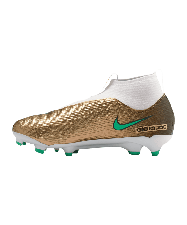 Nike Jr Air Zoom Mercurial Superfly XI Academy MG Kylian Mbappe Kids Gold F701 - gold