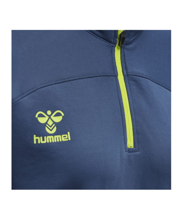 Hummel hmlLEAD HalfZip Sweatshirt Damen Blau F7642 - blau
