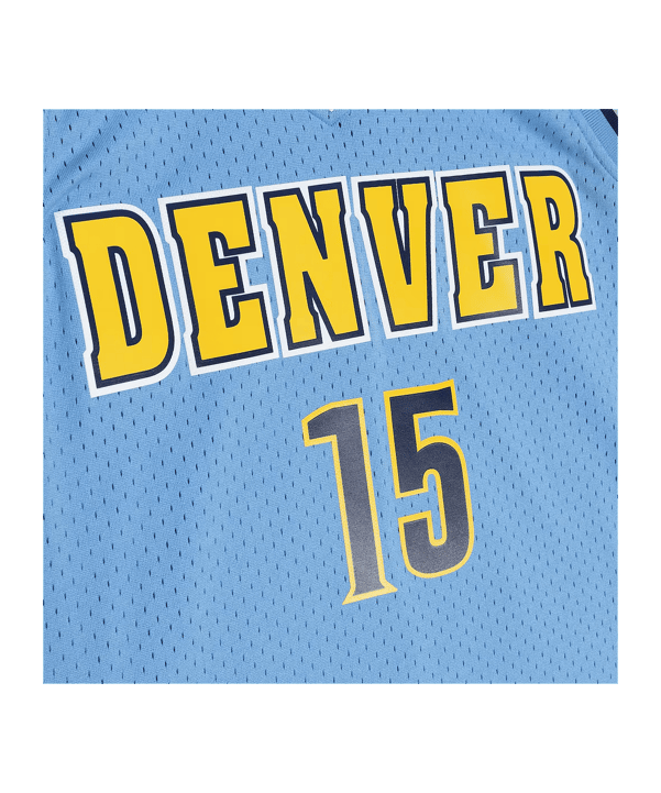 Mitchell and Ness NBA Denver Nuggets 2016-2017 Nikola Jokic Swingman Trikot Blau - blau