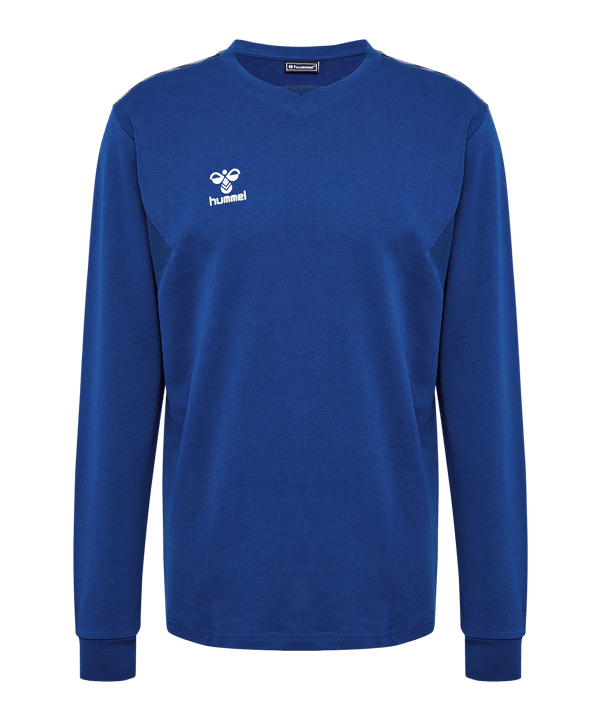 Hummel hmlAuthentic Training Sweatshirt Blau F7045 - blau
