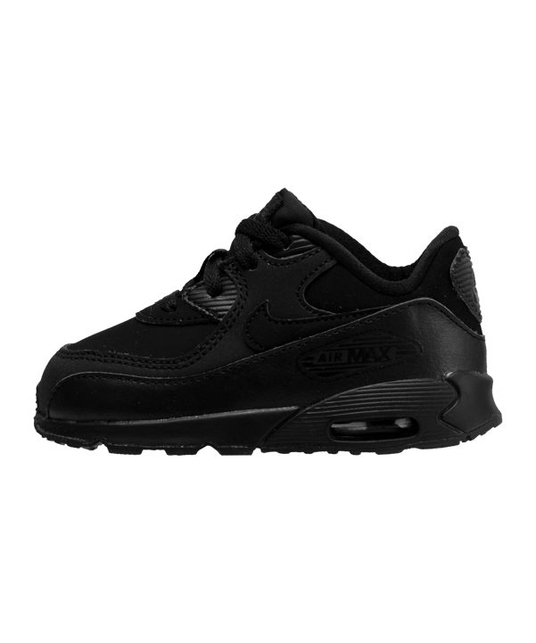 Nike Air Max 90 Sneaker Kids Schwarz Grau F091 - schwarz
