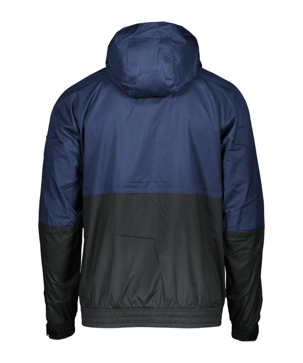 Nike Air Woven Kapuzenjacke Blau Schwarz F410 - blau