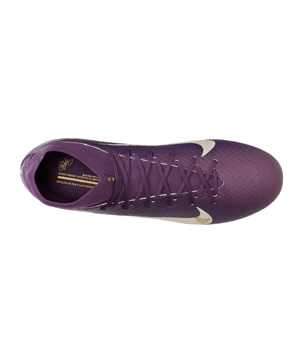 Nike Air Zoom Mercurial Superfly X Academy FG/MG Kylian Mbappe Signature Lila F500 - lila