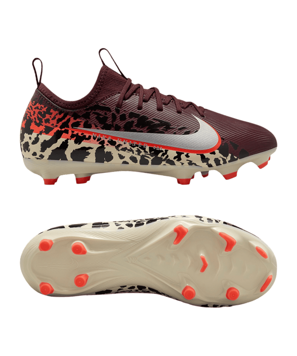 Nike Jr Air Zoom Mercurial Vapor XVI Academy FG/MG United Kids Rot F661 - rot