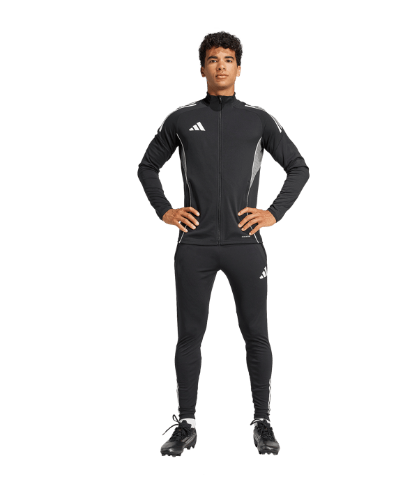 adidas Tiro 25 Competition Trainingsjacke Schwarz - schwarz