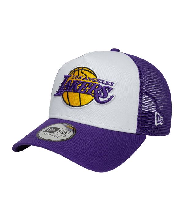 New Era NBA Side Patch Trucker Cap Lila - lila