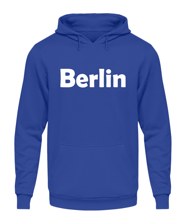 Hoody "Berlin" Blau - blau