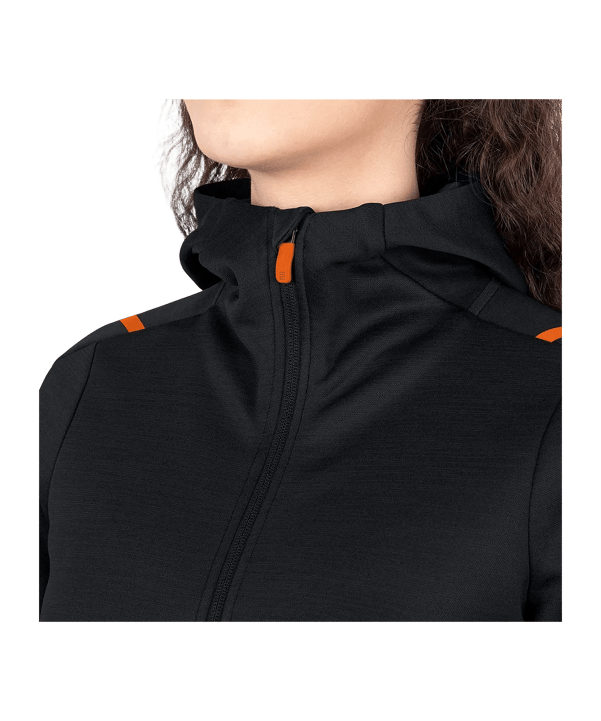 JAKO Jas met capuchon Zwart K506 - zwart