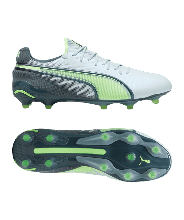 PUMA KING Ultimate FG/AG Lights Out Blau Grün F03 - blau
