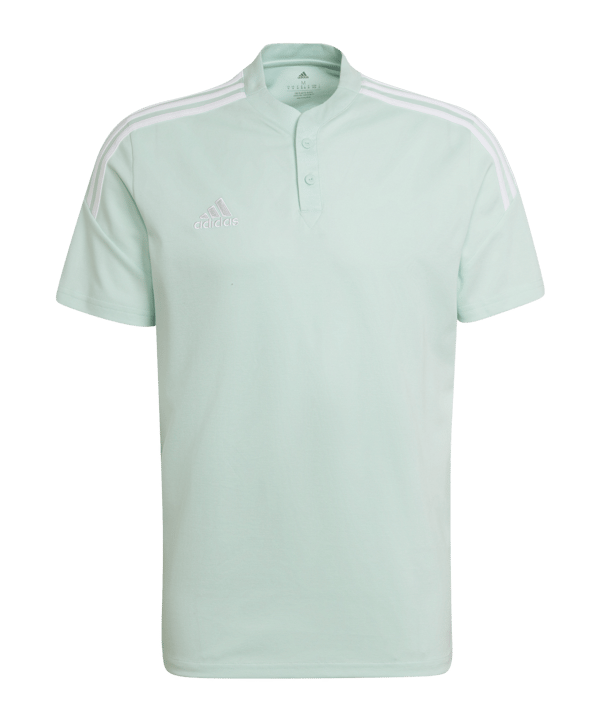 adidas Condivo 22 Poloshirt Türkis Weiss - tuerkis