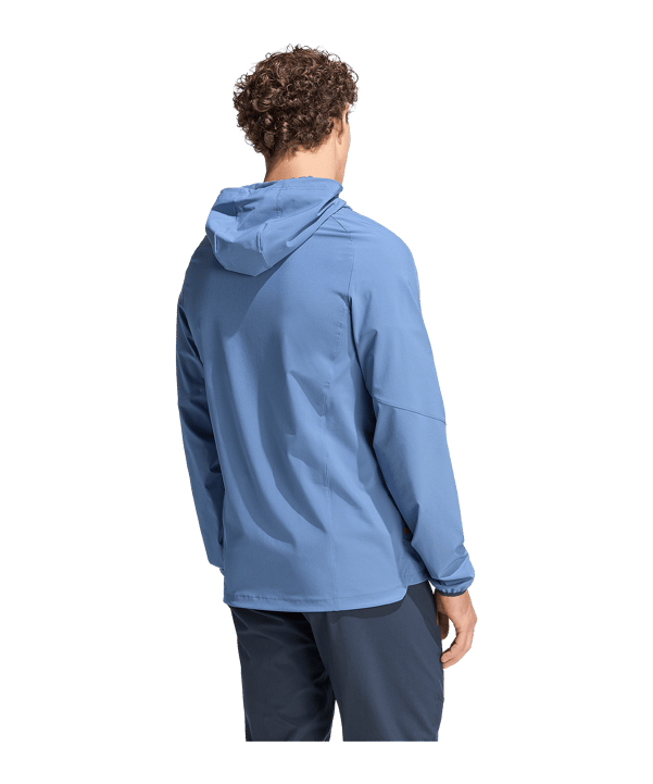 adidas Argentinien Tiro Travel Windjacke Blau - blau