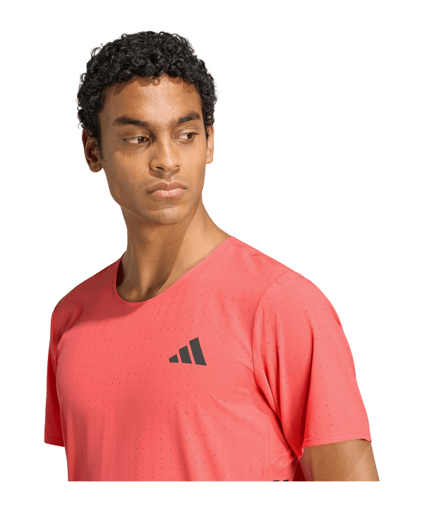 adidas Adizero Running T-Shirt T-shirt Rosso - rosso
