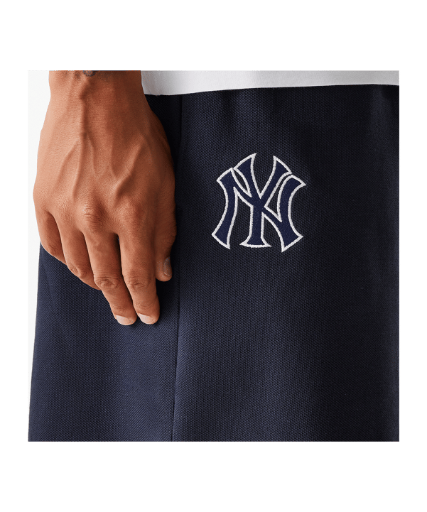 New Era MLB New York Yankees Pique Short Blau - blau