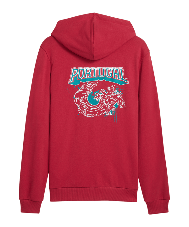 PUMA FPF Portugal FtblCulture Kapuzenjacke Rot F27 - rot