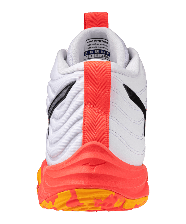 Mizuno Wave Momentum Elite Mid Weiß F01 - weiss