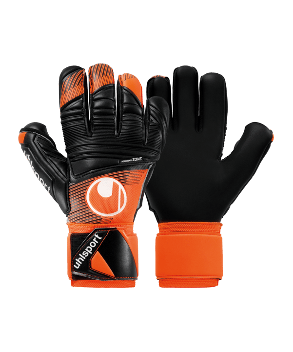 uhlsport Super Resist+ HN TW-Handschuhe Orange Schwarz F01 - orange