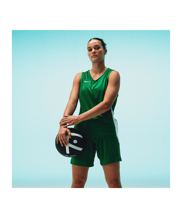 Nike Team Basketball Stock Trikot Damen Grün F302 - gruen