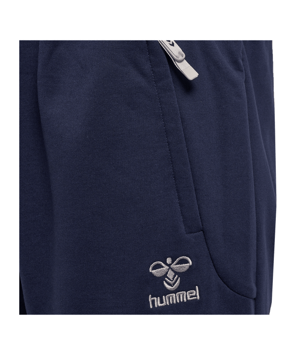 Hummel Move Grid Cotton Short Blau F7026 - blau