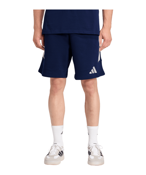 adidas Tiro 26 League Short Dunkelblau - weiss