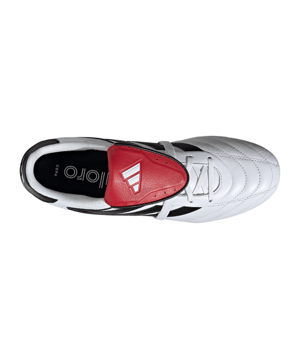 adidas COPA Gloro II FG Weiss Schwarz - weiss