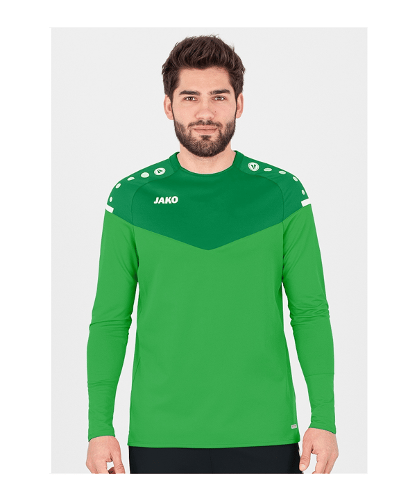 JAKO Champ 2.0 Sweatshirt Vert C022 - vert