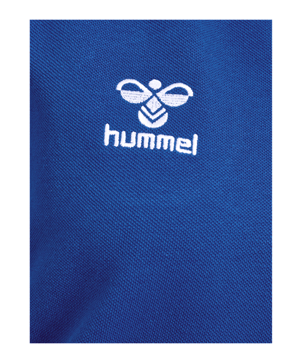 Hummel GO 2.0 Polo Damen Blau F7045 - blau