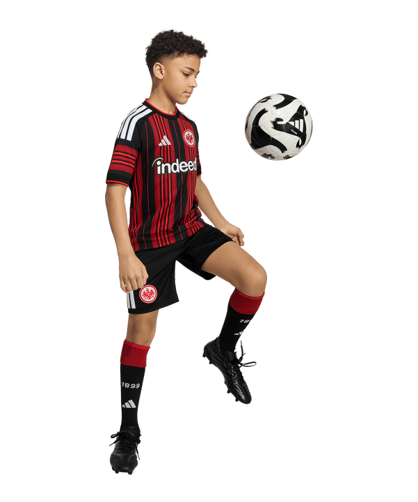 adidas Eintracht Frankfurt Short Home 2026/2027 Kids Schwarz - schwarz