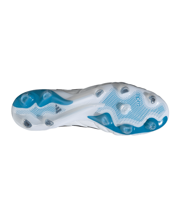 adidas 11Pro FG Weiss Schwarz Blau - weiss