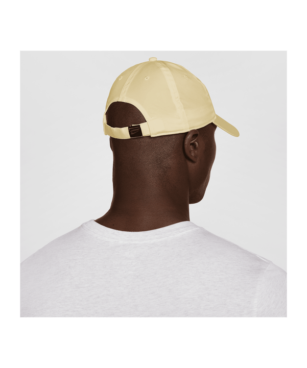 Nike Club Unstructured Metal Cap Weiß F115 - weiss