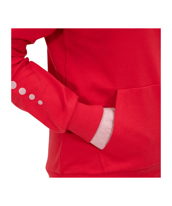 JAKO Power Hoody Dames Rood K100 - rood