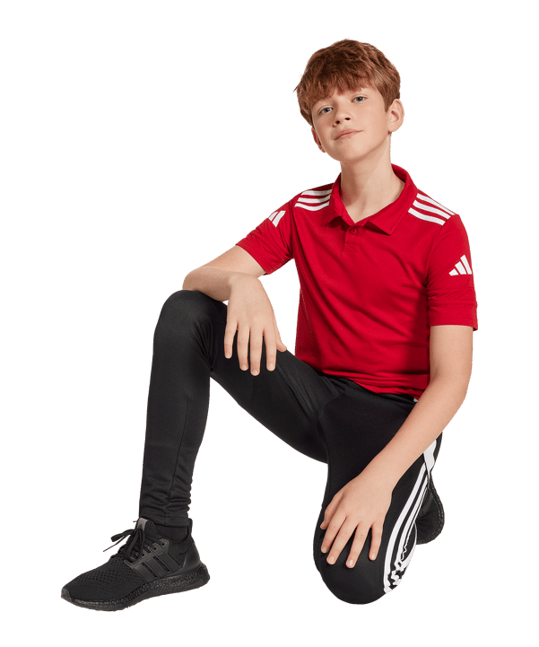 adidas Squadra 25 Polo Kids Rot - rot