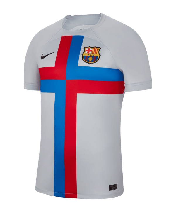 Nike FC Barcelona Trikot 3rd 2022/2023 Grau F043 - grau