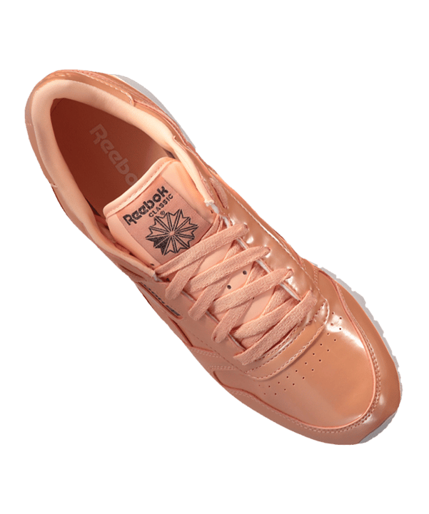Reebok Classic Leather PP Sneaker Damen Rosa - weiss