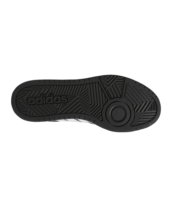 adidas Hoops 3.0 Low Classic Vintage Schwarz - schwarz