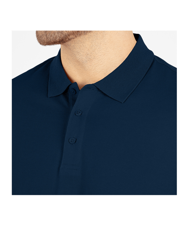 JAKO Doubletex Poloshirt Blau F900 - blau