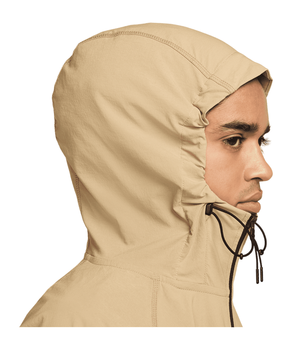 Nike Tech Fleece Jacke Beige F297 - beige