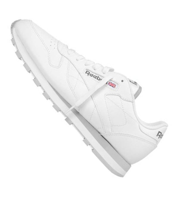 Reebok Classic Leather Sneaker Weiss Grau - weiss
