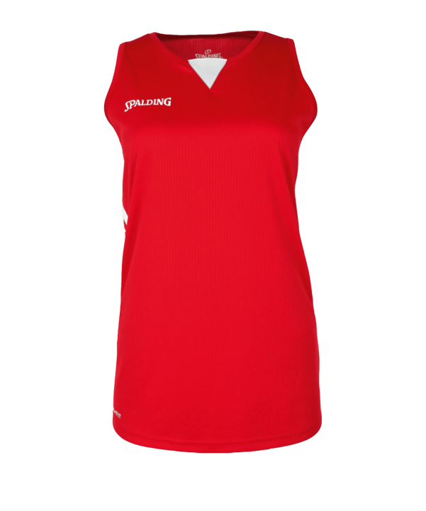 Spalding 4HER III Tank Top Damen Rot F03 - schwarz