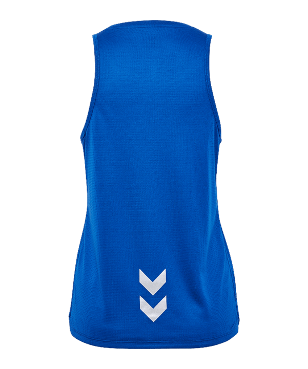 Hummel Run Tanktop Damen Blau F7045 - blau