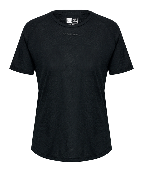 Hummel hmlMT Vanja T-Shirt Damen Schwarz F2001 - schwarz