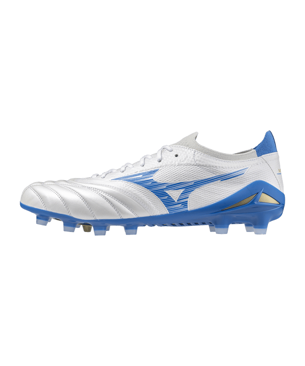 Mizuno Morelia Neo IV Beta Elite FG Mugen Weiss Blau F25 - weiss